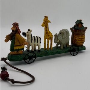 Vintage Noah’s Ark pull toy by David Frykman Portfolio “leading the way”